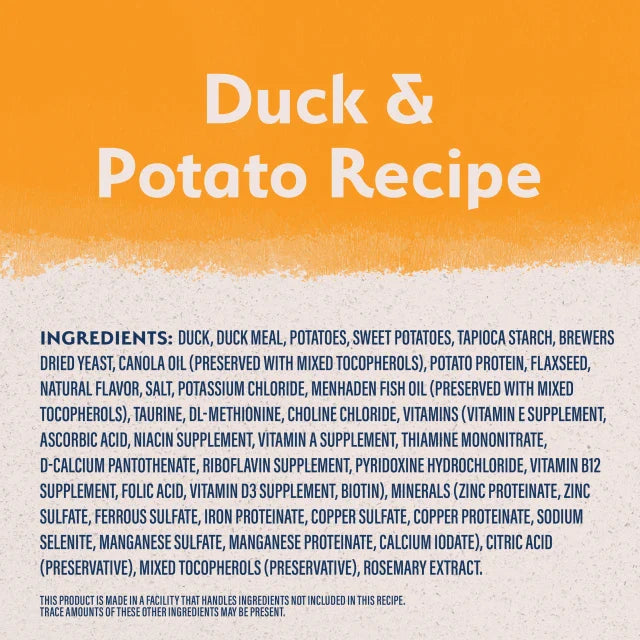 Natural Balance Limited Ingredient Reserve Grain Free Duck Potato Recipe Dry Dog Formula Canton NC Waynesville NC The Dog House NC