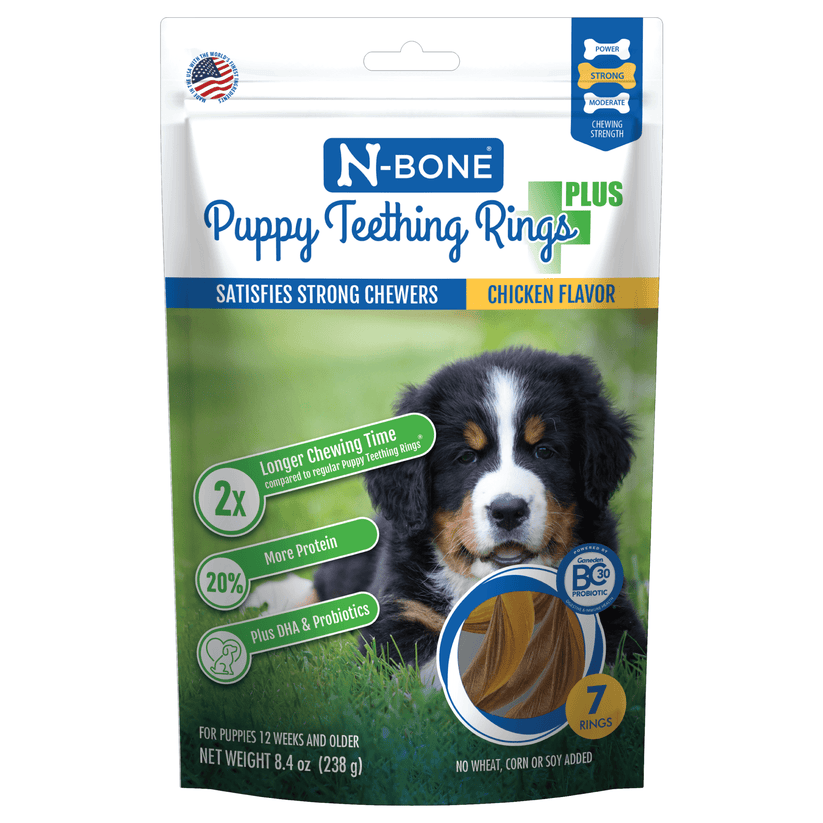 Puppy hot sale teething ring
