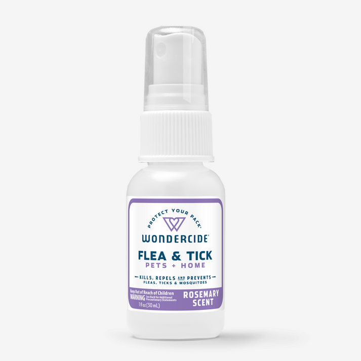Wondercide Rosemary Flea Tick Spray for Pets Home with Natural Essential Oils