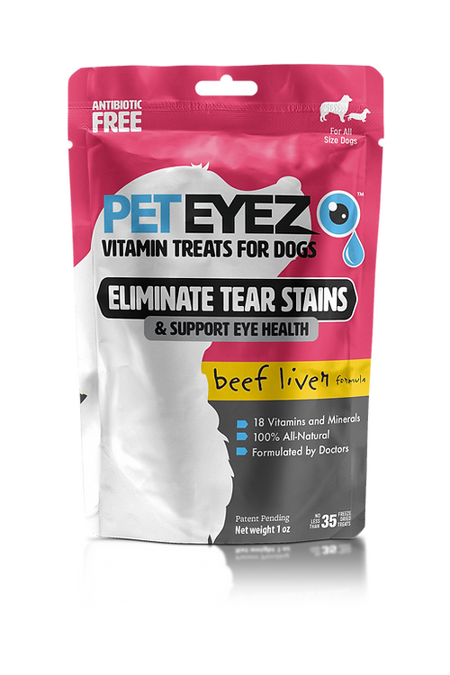 PetEyez™️ Beef Liver Dog Treats (1 oz)