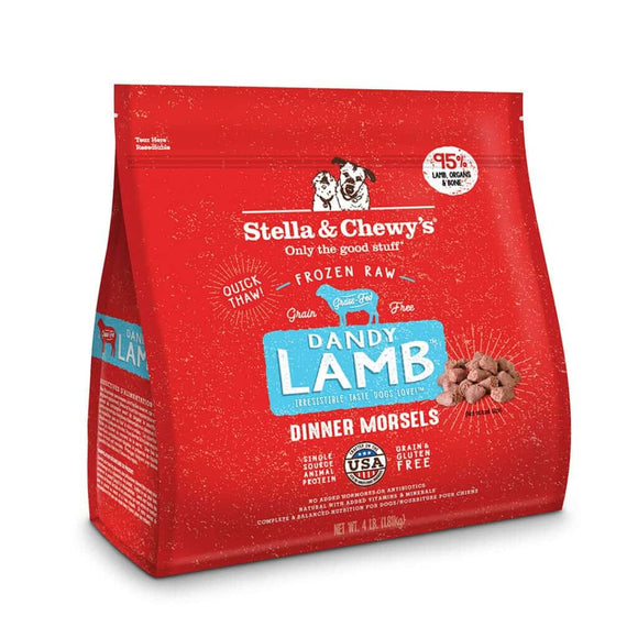 Stella & Chewy's Dog FRZ Dandy Lamb Morsels (4 lb)