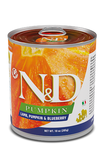 Farmina N&D Dog GF Lamb Pumpkin Blueberry Can