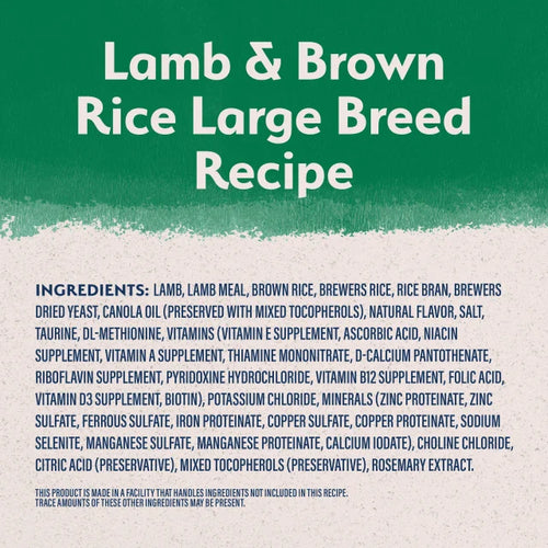 Natural balance lamb online