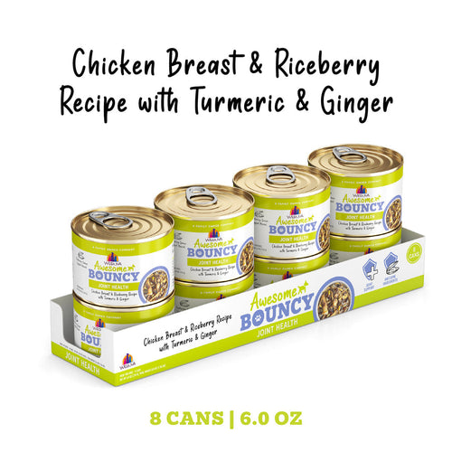 Weruva Awesome Bouncy Chicken Breast & Riceberry Recipe with Turmeric & Ginger in Gravy Dog Food