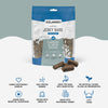 Icelandic+™ Chewy Jerky Bars Capelin & Skyr Jerky Recipe Dog Treat