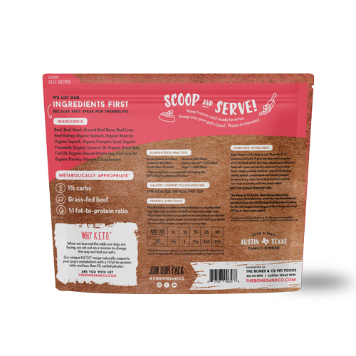 Bones & Co Barkin' Beef Recipe Bites