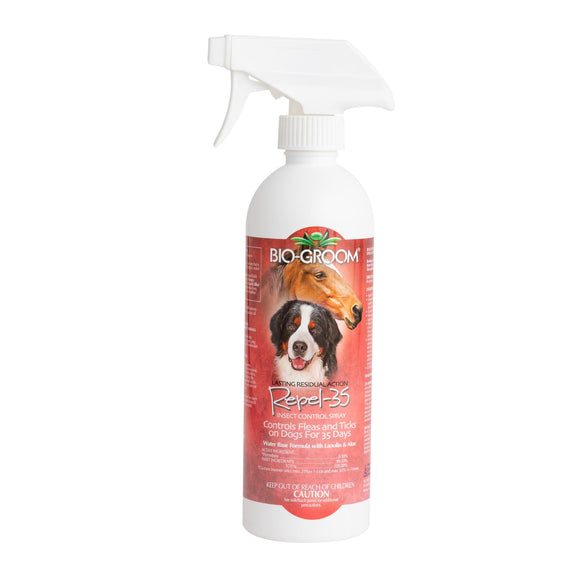 Bio-Groom Repel-35™ Flea & Tick Spray For Dogs and Horses