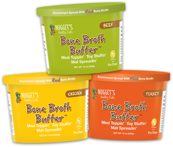 Nugget's Bone Broth Butter