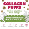 Icelandic Beef Collagen Puffs with Kelp Treats for Small Dogs (1.3 oz)