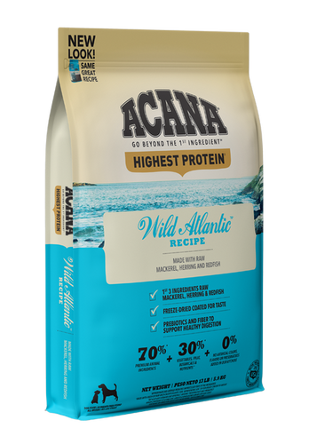 ACANA Highest Protein Wild Atlantic Recipe Dry Dog Food Canton NC Waynesville NC The Dog House NC
