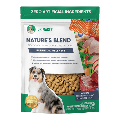 Dr Marty Dog Freeze Dried Essential Wellness 16oz