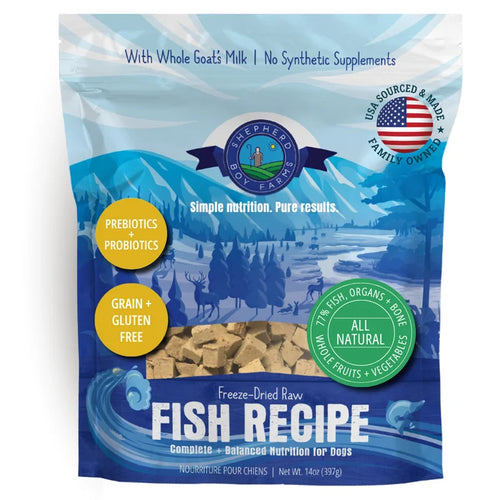 Shepherd Boy Farms Freeze Dried Raw Fish