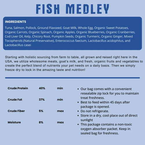 Shepherd Boy Farms Freeze Dried Raw Fish