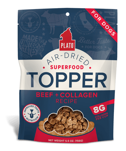 Plato Beef & Collagen Food Topper Recipe For Dogs