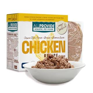 All Provide Gently Cooked Chicken