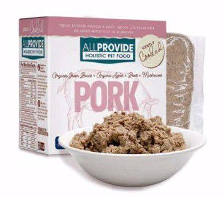 All Provide Gently Cooked Pork