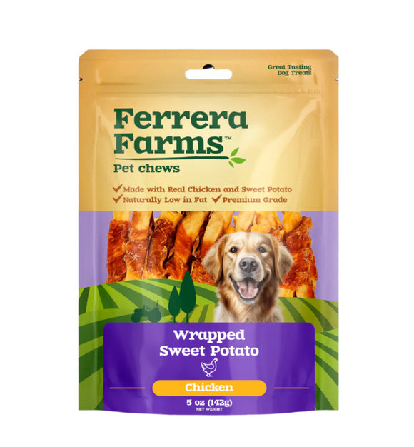 Ferrara Farms Chicken Wrapped Sweet Potato