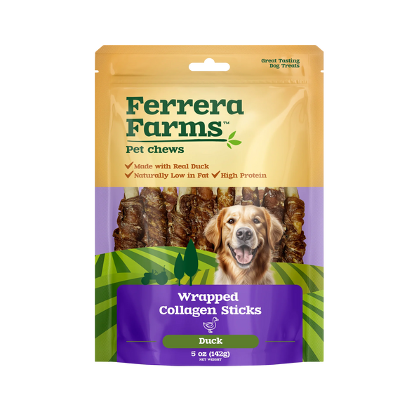 Ferrara Farms Duck Wrapped Collagen Sticks