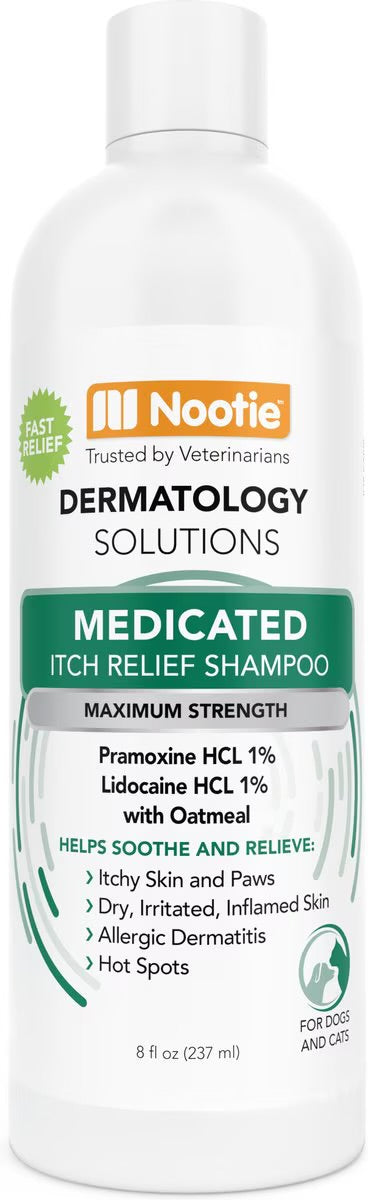 Nootie Dermatology Solutions Anti-Itch Medicated Shampoo For Dogs