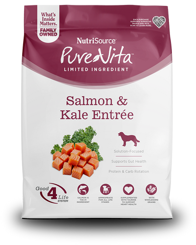 Nutrisource PureVita Salmon & Kale