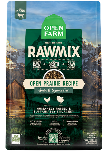 Open Farm Open Prairie Grain-Free RawMix for Dogs