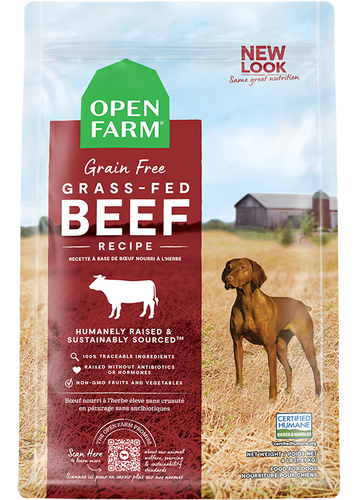 Open Farm Grass-Fed Beef Dry Dog Food