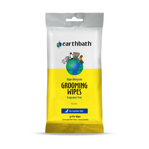 Earthbath Hypoallergenic Grooming Wipes (100 ct)