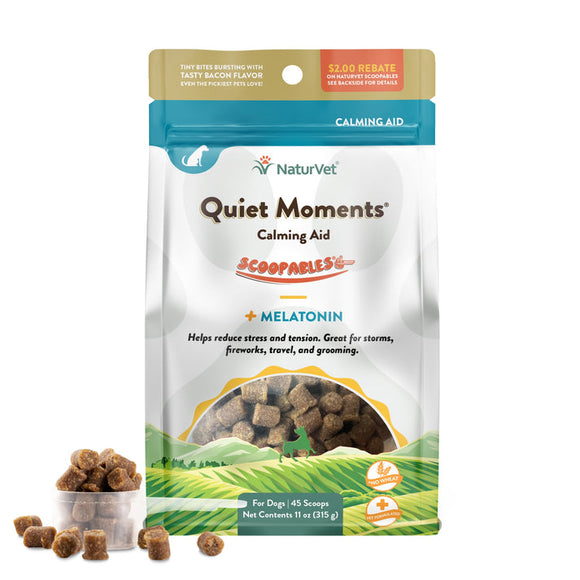 NaturVet Scoopables Quiet Moments® Calming Aid for Dogs (11 Oz)