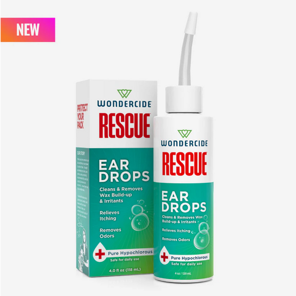 Wondercide RESCUE Ear Drops for Dogs and Cats