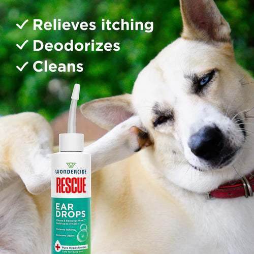 Wondercide RESCUE Ear Drops for Dogs and Cats