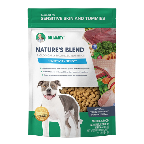 Dr Marty Dog Freeze Dried Sensitivity Select 16oz