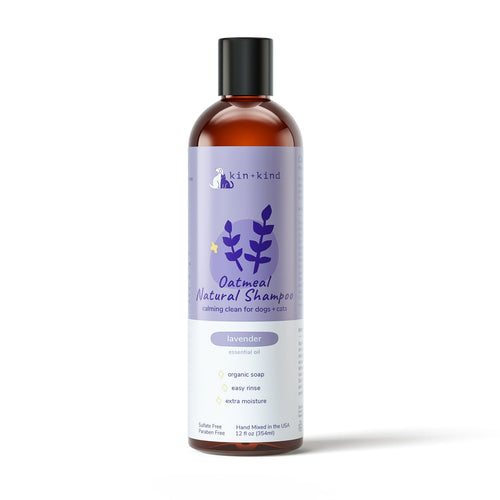 Kin + Kind Oatmeal Shampoo for Dogs & Cats (Lavender)