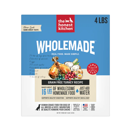 The Honest Kitchen Dehydrated Grain Free Turkey Dog Food