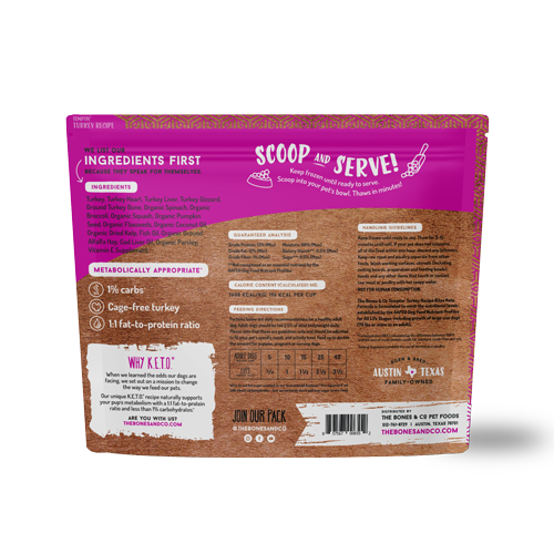 Bones & Co Temptin' Turkey Bites