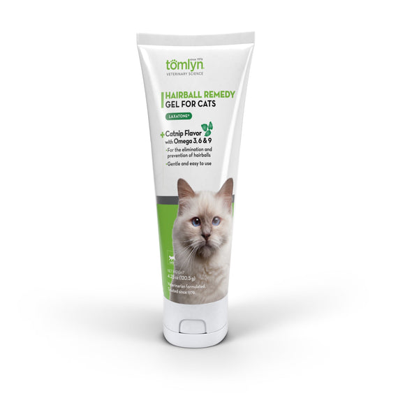 Tomlyn Laxatone® Hairball Remedy Catnip-Flavored Gel for Cats (4.25 oz)