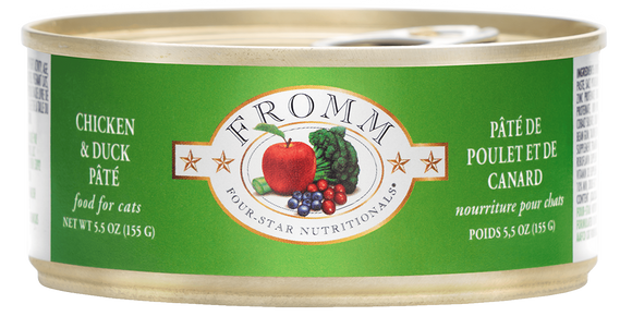 Fromm Four-Star Chicken & Duck Pâté Cat Food
