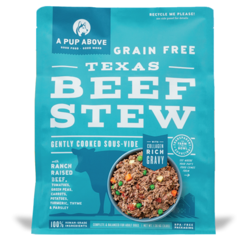 A Pup Above Texas Beef Stew Dog Food