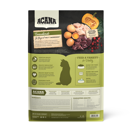 ACANA Grasslands Recipe Dry Cat Food