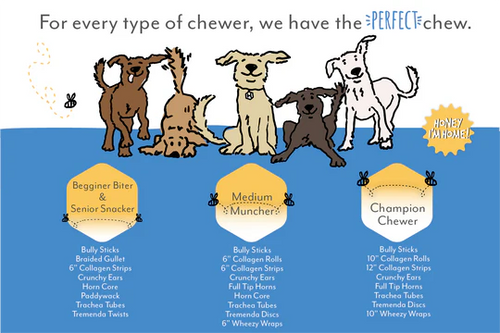 Honey I'm Home 10” Buffalo Collagen Rolls Dog Treats