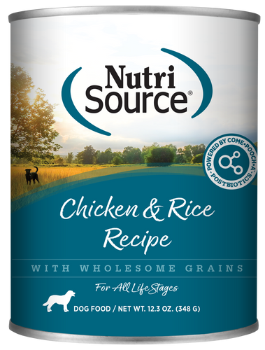 NutriSource® Adult Chicken & Rice Formula Healthy Wet Dog Food