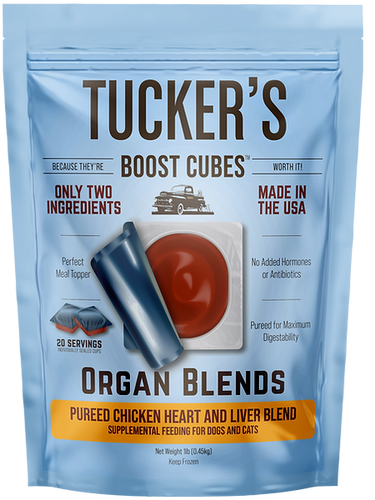 Tucker's Pureed Chicken Heart and Liver Blend