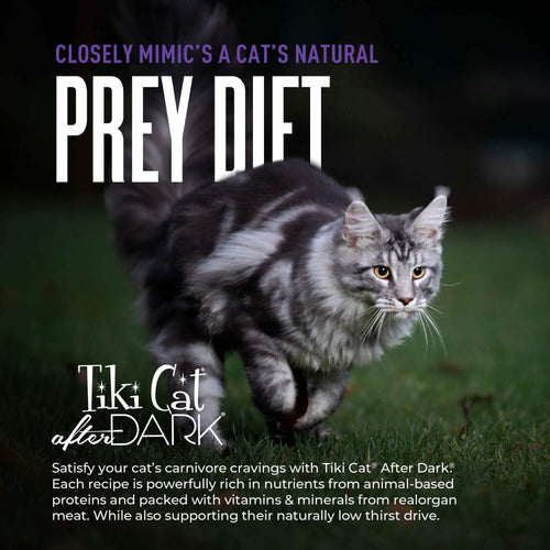 Tiki Cat After Dark Shreds Turkey & Turkey Liver Recipe in Broth Wet Cat Food