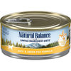 Natural Balance L.I.D. Limited Ingredient Diets Duck & Green Pea Formula Canned Cat Food