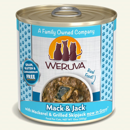 Weruva Mack And Jack With Mackerel and Grilled Skipjack Canned Cat Food (3-oz, Single Can)