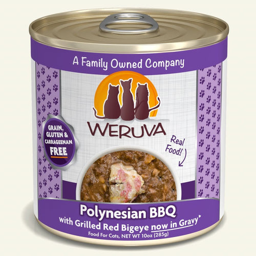 Weruva Polynesian BBQ With Grilled Red Big Eye Canned Cat Food (3-oz, Single Can)