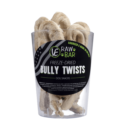 Vital Essentials RAW BAR Bully Twists Freeze-Dried Snack