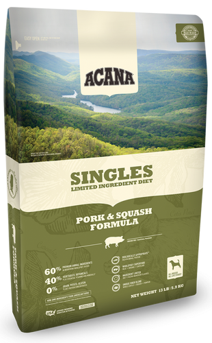 ACANA Singles Limited Ingredient Diet Pork and Squash Formula Grain Free Dry Dog Food