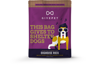 GivePet Doghouse Rock Dog Treats