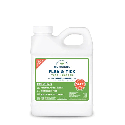 Wondercide Flea & Tick Concentrate for Yard + Garden with Natural Essential Oils