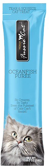 Fussie Cat Oceanfish Purée (.5 Oz, 4 Pack)